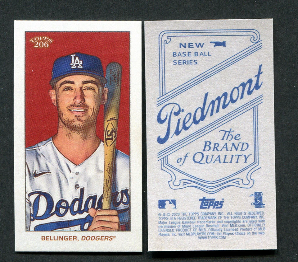 2020 Topps T206 Mini Wave 2 Piedmont Back Parallel You Pick - Image 1 of 1