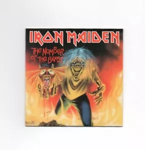 VERY RARE!! "NUMBER OF THE BEAST" 2 TRACK UK PROMO BY IRON MAIDEN 100% ORIGINAL - Foto 1 di 2