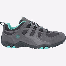 Hi-Tec Quadra II Womens Walking Outdoor Trail Hiking Shoes Trainers Grey