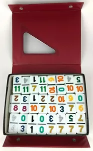 Dominoes Double Twelve Incomplete Set (90 of 91) Missing the Double 2 Tile Craft - Picture 1 of 7