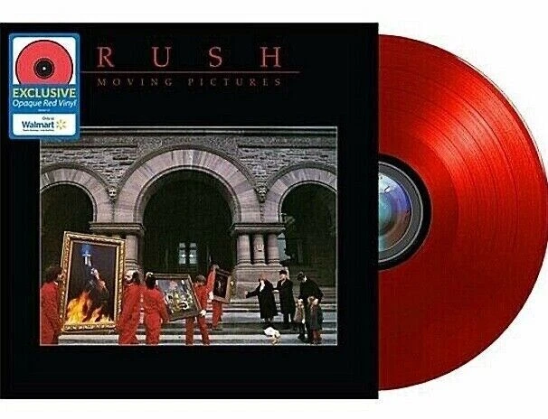 Mercury Rush Moving Pictures (Record, 2022, Red Vinyl)