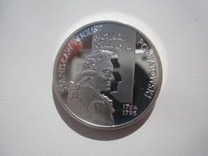 2005 POLAND 10 ZLOTYCH PROOF SILVER - Picture 1 of 2