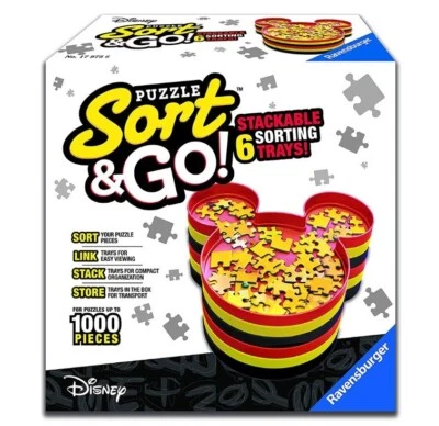 Ravensburger Disney Sort-n-Go Jigsaw Puzzle Sorting Trays (Used) - image 1 of 4