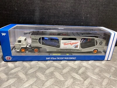 1/64 M2 HAULERS 1968 DODGE L600 COE & 1968 DODGE DART GTS THE SCAT BACK COMPACT - Image 1 of 4