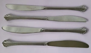 Ekco Seashell Stainless Set of 4 Dinner Knives Eterna Japan - Picture 1 of 4
