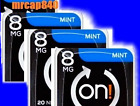 ON! Mint 8 mg 3 PACKS 60 PIECES - TOBACCO FREE! mint flavor lozenge!!