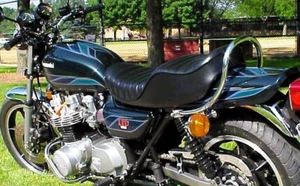 Kawasaki KZ1000LTD B3 1979 juego completo de calcomanías a rayas - rayas multitono - Imagen 1 de 5