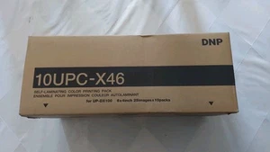 DNP 10UPC-X46 Sony 10 UPC-X46 Self-Laminating Color Print Pack f/ Sony UP-DX100 - Afbeelding 1 van 4