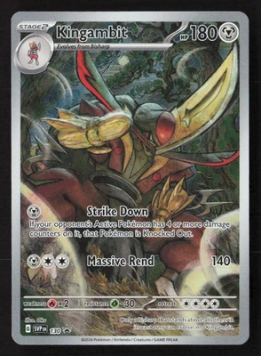 Kingambit Promo SV: Scarlet & Violet Promo Cards 130 NM - Image 1 of 2