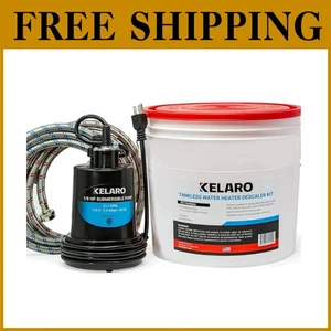 Tankless Water Heater Maintenance Bundle with Utility Pump - Picture 1 of 8