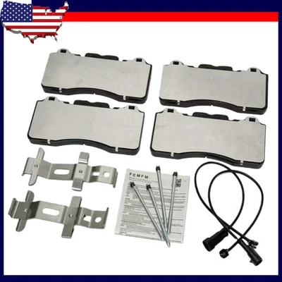 New Front Brake Pad 23316708 Kit For Chevrolet Corvette Z06 Z07 Carbon Ceramic Foto 1 de 4