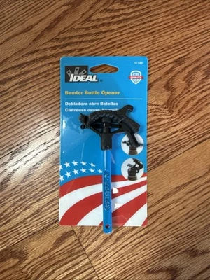 Herramienta dobladora de conducto abridor de botellas ideal electricista NUEVO 74-100 bonito Foto 1 de 2