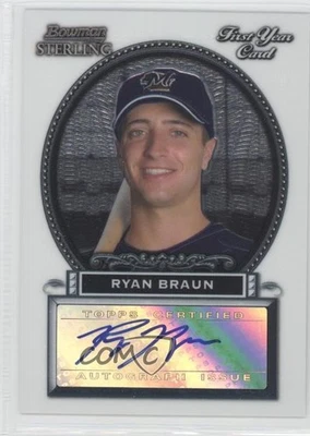 2005 Bowman Sterling Ryan Braun #BS-RB Auto - Image 1 of 2