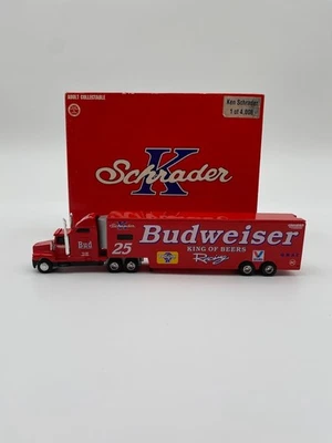 Ken Schrader 25 Budweiser King of Beers race car transporter 1 of 4008 - Image 1 of 4