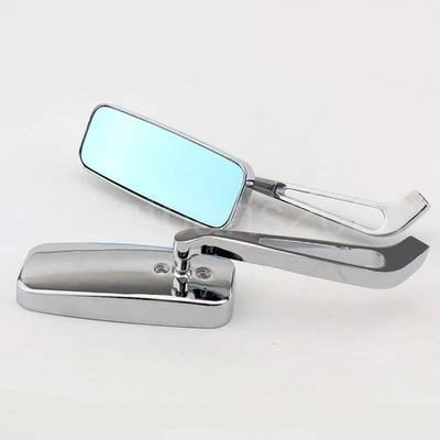 Espejos retrovisores rectangulares para moto Kawasaki Vulcan 800 1500 1600 2000 Classic Foto 1 de 4