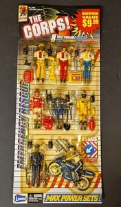 Juego de figuras de acción de rescate de emergencia The Corps 3,75" Max Power Set Lanard Toys - Imagen 1 de 6