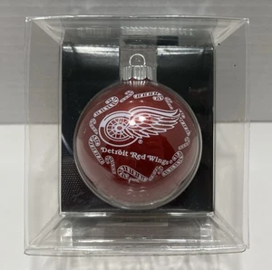 NHL Detroit Red Wings adorno tradicional 2 5/8 - Imagen 1 de 6