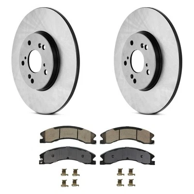 For GMC Sierra 3500 HD 17 Wagner SevereDuty Front Brake Kit w Semi-Metallic Pads - Image 1 of 3