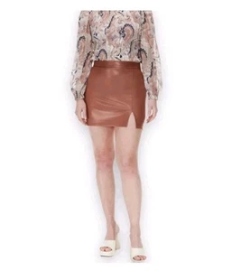 Aritzia Wilfred Patio Vegan Mini Skirt - Picture 1 of 6