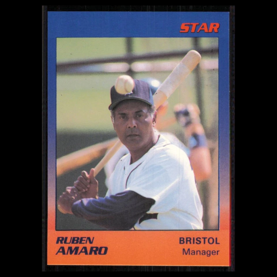 Ruben Amaro #29 1989 Star Minor Leauge Bristol TIgers Baseball Card MLB NM - Image 1 of 3