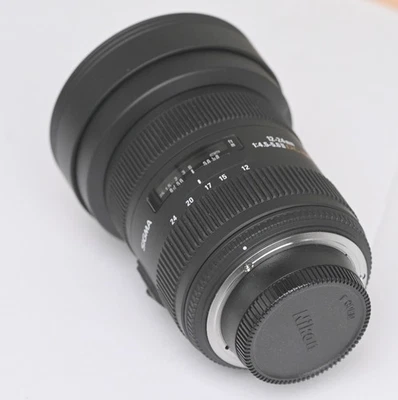 Sigma DG 12-24mm f/4.5-5.6 II HSM DG AF Lens For Nikon - Image 1 of 4