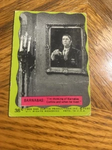 1969 PHILADELPHIA # 36 DARK SHADOWS GREEN - BARNABAS: I'M THINKING OF BARNABAS ! - Picture 1 of 5