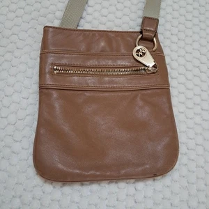 Cartera Bandolera Michael Vintage Cuero Marrón - Imagen 1 de 10