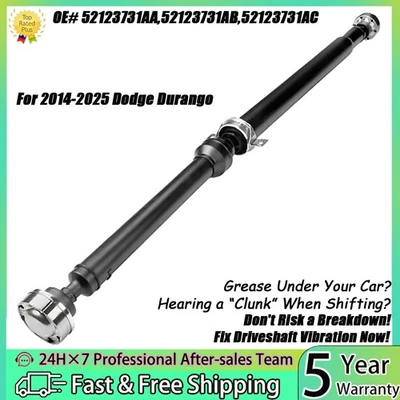 Rear Drive Shaft Assembly Driveshaft For 2014-2025 Dodge Durango 52123731AA RWD - Imagem 1 de 4