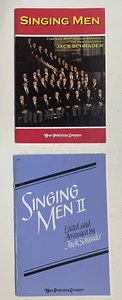 Lot of 2 vintage SINGING MEN SONGBOOKS Christian male choir music - Picture 1 of 13