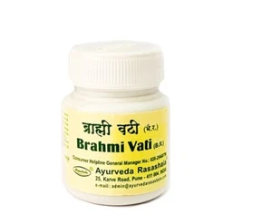 BRAHMI BATI TABLETS AYURVED RASASHALA /100% AYURVEDIC & PURE NATURAL FREE SHIPP - Picture 1 of 6