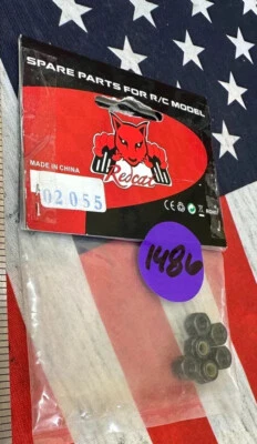 REDCAT RACING 02055 Nylon Lock Nut: M4 x 8pc. NewInPack USA Ship - Image 1 of 3