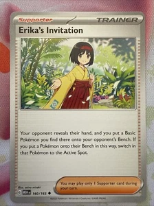 Pokemon - 151 - Erika’s Invitation - 160/165 - Common/uncommon Card - Bild 1 von 1