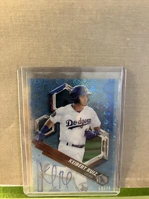 2018 Bowman High Tek Keibert Ruiz Auto /75 #PHT-KR - Image 1 of 2