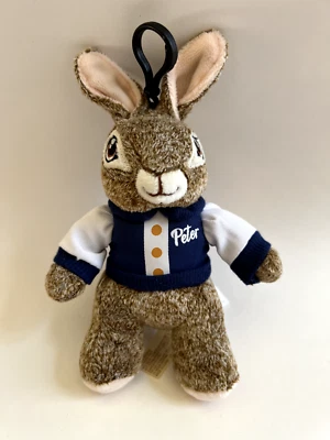 Плюшевый кролик Питер официальный 8 дюймов маленький Dan Dee мягкая игрушка с именем синяя куртка - Изображение 1 из 4