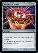 1x Nevinyrral's Disk - Foil Light Play, English From the Vault: Relics MTG Magic