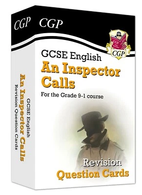 GCSE English - An Inspector Calls Revision Question Cards Key Stage 4 - Image 1 of 4