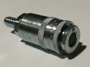 PCL Standard Quick Release Airflow Coupling with Metric Hosetail 6mm 8mm 10mm - Picture 1 of 1