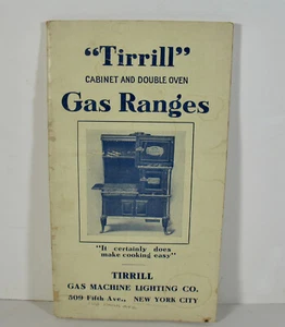 Tirril Glenwood Gas Machine Lighting Co Ranges Ovens Illus Antique Trade Catalog - Picture 1 of 9