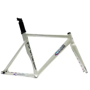 Cinelli Vigorelli Track Bike Frameset - Size Large 59cm Single Speed White - Picture 1 of 8