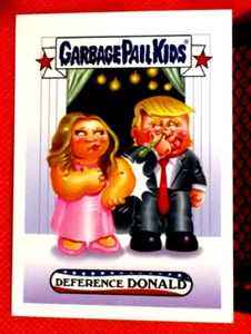 2017 TRUMPOCRACY 1ST 100 DAYS #149 DEFERENCE DONALD TOPPS WACKY PACKAGES - Picture 1 of 3