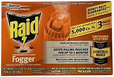 Raid Concentrated Deep Reach Fogger Ants/Roaches/Bugs/Spiders (3 Count) 1.5 oz