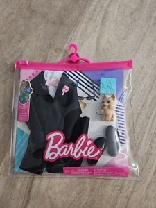 Barbie Wedding Groom Outfit For Ken with Sunglasses, Shoes & Puppy  - Picture 1 of 4