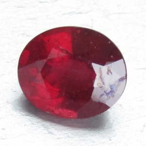 Impresionante rubí natural de África de 4,33 quilates 10x8,5x5,8 mm corte ovalado piedra preciosa suelta - Imagen 1 de 6