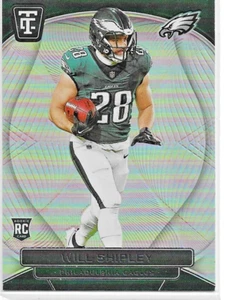 2024 Totally Certified Will Shipley Rookie Card RC - Bild 1 von 2
