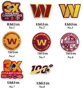 Washington Commander Football Embroidered Patch Iron on Or Sewing on Decorate - Picture 1 of 9