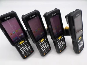 LOT OF 4 Zebra MC330K MC33 Mobile Computers w/ Batteries MC330K-GI3HA3US01 - Picture 1 of 22