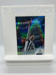2021-22 Stadium Club Chrome Federico Chiesa Blue Prism #74 Juventus