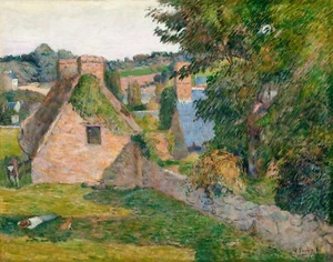 12434.Room Wall Poster.Interior art design.Paul Gauguin painting.The Field - Picture 1 of 1