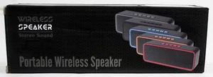 Kolaura KL008 Bluetooth Lautsprecher tragbar 3D-Stereo-HiFi-Bass 1500mAh Akku - Photo 1/3