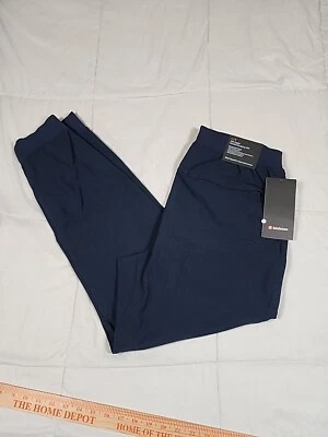 Large Lululemon ABC Men Jogger Pants True Navy New with Tags LM5AMZS Retail $128 - Image 1 of 4